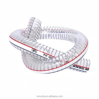 Tuyaux de drainage flexibles à injection d'huile haute température, haute pression, grand diamètre, en PVC renforcé de fil d'acier