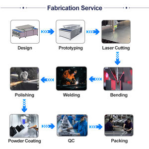 <span class=keywords><strong>Service</strong></span> de fabrication de tôle de pièces en aluminium d'acier inoxydable en métal personnalisé de haute précision - Product Image 2