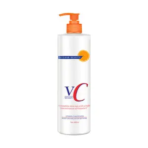 480ml VC lait pour le corps lotion pour le corps hydrate la peau et brille la crème pour le corps