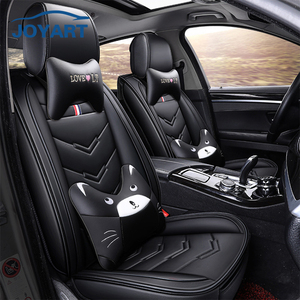 Popular Fashion Product 2024 Full Set Cloth Car Seat Covers Washable Seat Protector for SUV Sedan Van Mint - Product Image 1