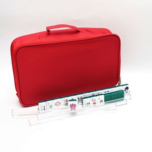 Family Night American <b>MahJong</b> <b>Set</b>, Easy to Read Tile Pattern Simple Operation, Traditional Multiplayer Board Game for All Adults - Product Image 3