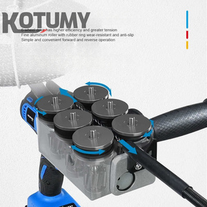 Gewinde vorrichtung Automatische elektrische Draht abzieher Kabel Push Puller Wand gewinde maschine Wiederauf ladbare Li-Ionen-Bespannung maschine - Product Image 6
