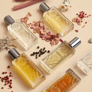 Etiqueta impressa personalizada à prova d'água para embalagens de velas cosméticas, frasco de perfume BOPP transparente em folha prateada/ouro transparente