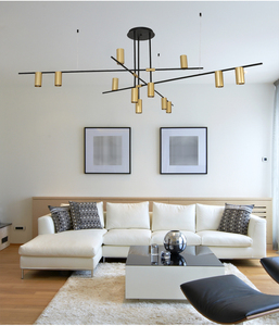 Moderna illuminazione <span class=keywords><strong>lampadario</strong></span> nordic design girevole ramo faretto led lampadari di soggiorno - Product Image 6