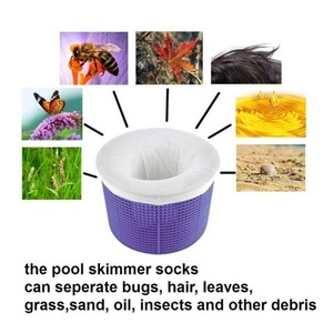 Chaussettes d'écumoire de <span class=keywords><strong>filtre</strong></span> de <span class=keywords><strong>piscine</strong></span> d'équipement de nettoyage de <span class=keywords><strong>piscine</strong></span> pour la vente en gros - Product Image 2