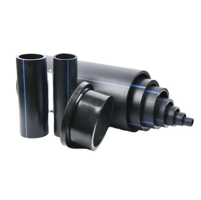 Buon prezzo commestibile SDR 11 plastica nera polietilene sotterraneo 25mm tubo HDPE prezzo per l'irrigazione