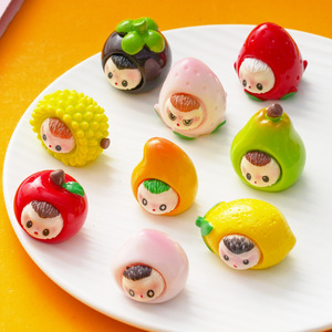 Vente chaude nouveau mignon dessin animé Mini fruits téléphone portable chaîne porte-clés pendentif voiture pendentif bricolage accessoires sont les plus populaires - Product Image 1