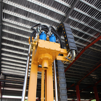 Foreuse rotative montée sur tracteur de 220m de profondeur hydraulique pour les industries agricoles moteur de boîte de vitesses à noyau essentiel