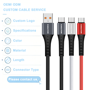 Wholesale 1M 2M 3M USB <strong>Cable</strong> Type C Usb Fast Charging <strong>Cable</strong> Data <strong>Cables</strong> for <strong>Iphones</strong> to Android - Product Image 1