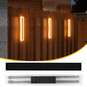 Lampe murale solaire Xinyao Electric Appliances 50 cm, bande acrylique, étanche, pour jardin, balcon, cour, décoration - Product Image 1