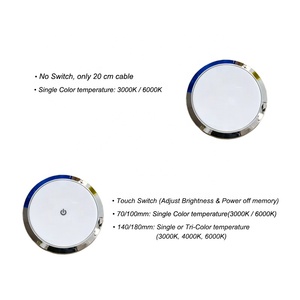 Lumières intérieures pour <span class=keywords><strong>camping</strong></span>-<span class=keywords><strong>car</strong></span> <span class=keywords><strong>12V</strong></span> 24V, lumière de <span class=keywords><strong>camping</strong></span>-<span class=keywords><strong>car</strong></span> de 2,76 pouces, montage en surface, lumière <span class=keywords><strong>LED</strong></span> de plafond pour fourgonnette, <span class=keywords><strong>camping</strong></span>-<span class=keywords><strong>car</strong></span>, remorque, sans <span class=keywords><strong>interrupteur</strong></span> - Product Image 5