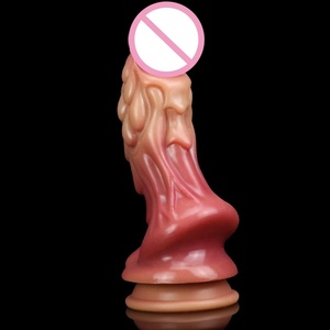 Dildo vibrant réaliste 2026 avec base à ventouse puissante et corps texturé veineux pour utilisation mains libres, dildo monstre sûr pour le corps - Product Image 5