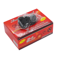 Oem 50mm 20pcs Magic Long Time Burning Haute Qualité Trois Trous Encens en Forme d'Amour Narguilé Shisha Grill Charbon de Bois