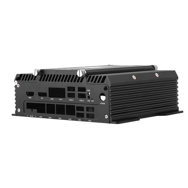 Custom Fanless Industrial Chassis Mini ITX Slim Aluminum Stainless Steel Computer Case Sheet Metal Anodized Sandblasted Design