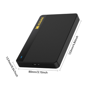 Disque dur externe portable Kodak P160 USB 3.0 5 Gbps 2,5 pouces en plastique neuf pour ordinateur portable PS5 PS4 - Product Image 1