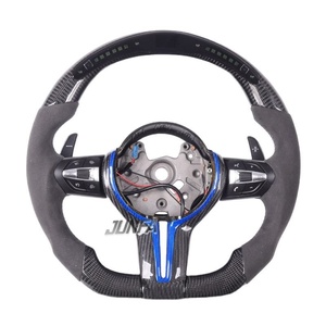 <span class=keywords><strong>Venta</strong></span> caliente para <span class=keywords><strong>BMW</strong></span> <span class=keywords><strong>M1</strong></span>/M2/M3/M4/M5/G20 Volante de cuero con embellecedor azul y luces LED - Product Image 1