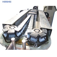 PVC Ondulé Égout Noir Double Paroi Renfort Flexible En Plastique Tuyau Tuyau Tube Production Making Machine Ligne