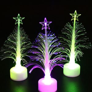 ผู้ผลิตขายส่งต้นคริสต์มาสไฟ LED เปลี่ยนสีได้ ต้นคริสต์มาสไฟเบอร์ออปติก ของขวัญคริสต์มาส - Product Image 4