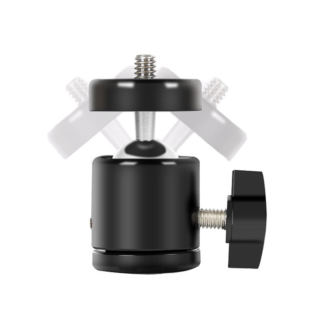 Yuntai Universal 1/4 Screw Hot Shoe Camera Tripod Stand Ball Head Gimbal Stabilizer Photo Studio Accessories for Photography