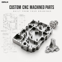 Servicio de Fabricación de Piezas Mecanizadas por CNC Personalizadas Oerlik, Basado en sus Dibujos, Componentes OEM de Precisión