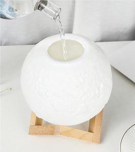 Portable <strong>Mini</strong> USB Ultrasonic Essential <strong>Oil</strong> Aromatherapy <strong>Diffuser</strong> Moon Lamp Air Humidifier - Product Image 5