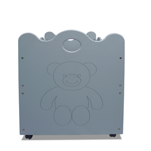 OEM <b>Mobile</b> Wooden Baby <b>Cot</b> with 4 Caster Wheels European Spruce Material Knock Down Structure for Master Bedroom - Product Image 4