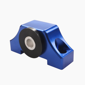 Engine Mount <b>Bracket</b> For Honda Civic EKEG Aluminum Blue With Hardware Kit - Product Image 3