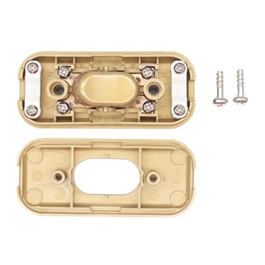 2A 250V AC Golden Inline Rocker Switch DPST <strong>On</strong>-Off Control Lamp Switch with 6A Max. Current <strong>Push</strong> <strong>Button</strong> <strong>on</strong> for Lamp - Product Image 6