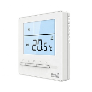 Thermostat d'ambiance programmable pour chauffage par le sol hydronique avec commande IR marche/arrêt, rétroéclairage, 220V, montage encastré HA226-TRL - Product Image 2