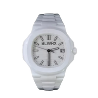 Montre de sport unisexe de luxe 2025 de haute qualité avec cadran en cristal saphir, boîtier en céramique de 40 mm, mouvement mécanique, étanche 3 ATM, automatique, plongée