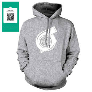 เสื้อฮู้ดระบายอากาศได้ดีสำหรับผู้ชายผ้าฝ้าย100% พิมพ์ลายสีพื้นขนาด X - Product Image 5