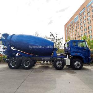 Truk <span class=keywords><strong>Mixer</strong></span> Beton HOWO12 Meter Kubik 12cbm, Mesin Pencampur Semen Beton Hidrolik Bekas - Product Image 3