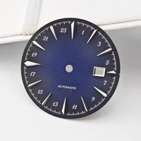 Boîtier de montre cocktail NH34, pièces de montre mécanique, cadran de 35 mm de diamètre