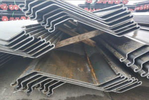 Jenis Z Section Cold Rolled Steel Sheet Pile dalam Berbagai Spesifikasi/dimensi - Product Image 4