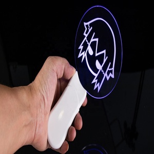 Longstar Geschenk-Zauberstäbe mit Glasfaser, Fernbedienung, Leuchtend im Dunkeln, Grünes Licht, Party-Pack, Leuchtstäbe - Product Image 1