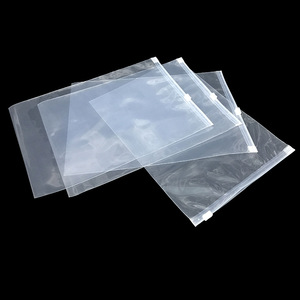 YC High Quality Customized Frosted Ziplock Bag Transparent Jewelry Swim Wear Plastic Bags Frosted Zipper Bag For Clothing