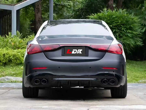 Kit carrosserie pour <span class=keywords><strong>W205</strong></span> 2015-2021, mise à niveau vers le design W206 C63 AMG, pare-chocs pour <span class=keywords><strong>Mercedes</strong></span> Benz <span class=keywords><strong>Classe</strong></span> <span class=keywords><strong>C</strong></span> <span class=keywords><strong>W205</strong></span>, accessoires de voiture - Product Image 6