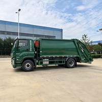 Camión Compactador de Residuos Isuzu 4x2 GIGA 15 CBM Nuevo, Vehículo de Compresión de Basura de Gran Capacidad