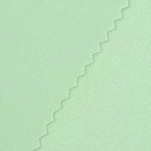 Hai Mặt Sữa Lụa 150G <span class=keywords><strong>Polyester</strong></span> T-Shirt Dệt Kim Vải Mỏng Thoáng Khí Nhuộm Mô Hình Mặc Giản Dị Trong Kho <span class=keywords><strong>Polyester</strong></span> Vải - Product Image 3