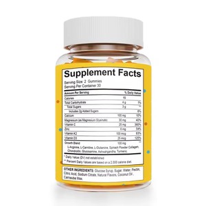 Gummies de soutien à la croissance OEM/ODM, complément pour la taille avec Calcium, Magnésium, Zinc, Multivitamines pour adolescents, enfants, adultes - Product Image 5
