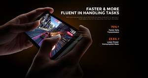 Fossibot F101 Pro Double Écran 5,45 pouces 8+128 Go 15 Go RAM 128 Go ROM 10600 mAh Robuste 10600 mAh Face ID NFC 10600 mAh - Product Image 4