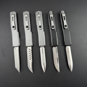 Micro Tech para Ultratech Gen III, cuchillo de camping plegable portátil, cuchillo de bolsillo con hoja de acero inoxidable, mango de aluminio - Product Image 2
