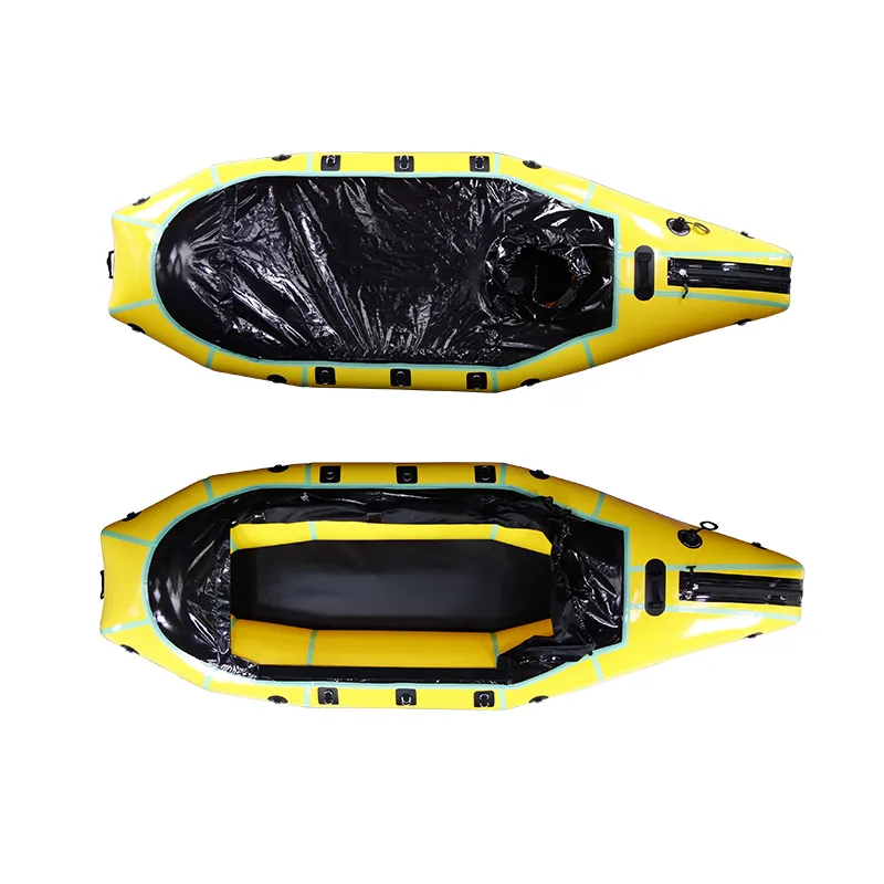 Factory Price Pack Raft Self Inflating pvc or tpu 420D/840D Life Raft packraft boat