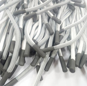 Pantalon à capuche avec logo personnalisé en polyester Cordon de serrage en métal et plastique pour vêtements - Product Image 6