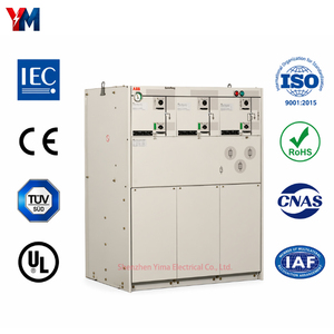 สวิตช์เกียร์แบบ AB-B Safe Ring U Compact สำหรับโรงไฟฟ้าพลังงานลมและสถานีไฟฟ้ารอง 12 KV 24 3 ทาง RMU / 4 ยูนิตหลัก AB-B Safe Ring Core - Product Image 1