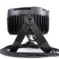 Projecteur LED Par étanche pour extérieur, 18 pièces, 4 pouces, 5-en-1, 6-en-1, avec contrôle DMX et sonore, design fin, pour événements et scènes