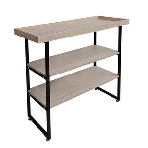 ตู้วางรองเท้าสีขาวและดำทำจากไม้และโลหะสำหรับใช้ในบ้านผู้จัดจำหน่ายในไต้หวันสีตามสั่ง - Product Image 1