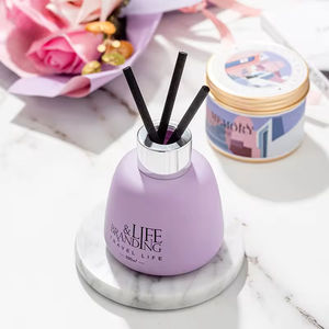 Aikun - Juego de Difusores de Aromaterapia con Varillas de Ratán Natural, Repelente de Mosquitos, Sin BPA, Ecológico, Decoración Aromática, Botella Elegante, Spa, Salón, Hotel - Product Image 2