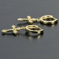 Boucles d'oreilles pendantes unisexes pour femmes et hommes, accessoire d'oreille simple pour un usage quotidien, bijoux de mode