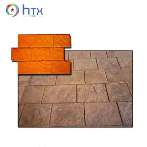 Brick concrete stamp stone stamped concrete mat concrete Stamp Random Belgium Slate mould